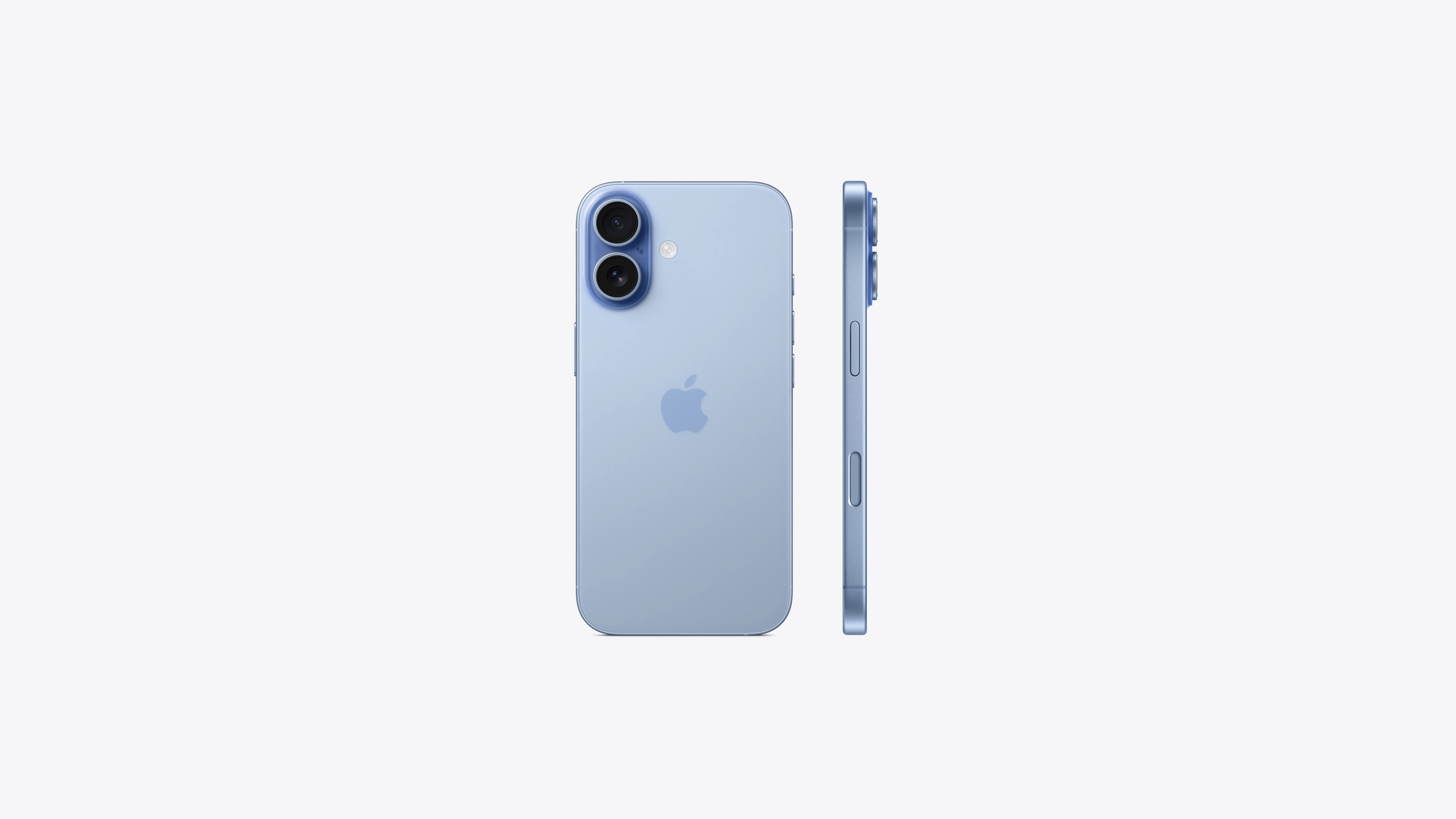 Apple iPhone 17 Mist Blue Back Image